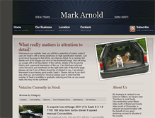 Tablet Screenshot of markarnold.co.uk